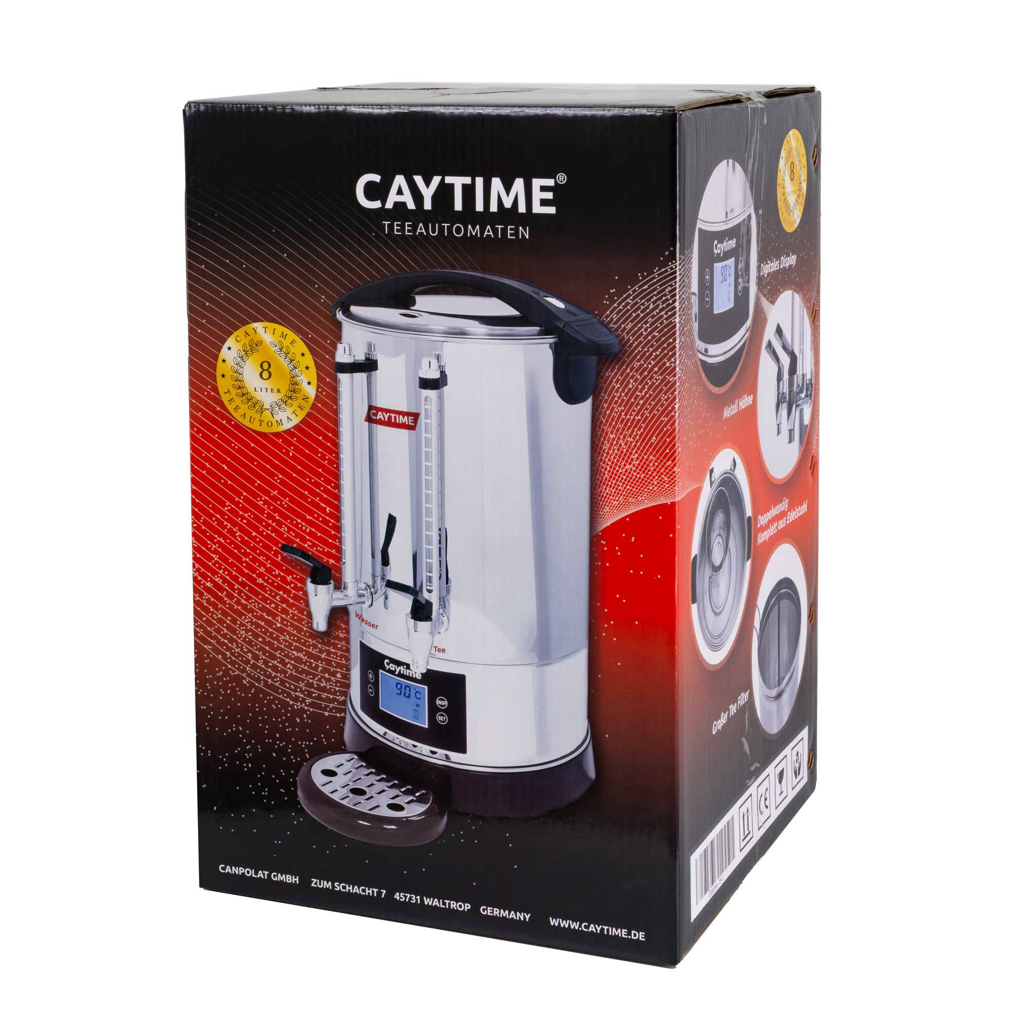 Caytime Verpackung Teeautomat
